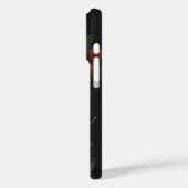 Dauerhafte Blume Case-Mate iPhone Hülle (Rückseite / Links)