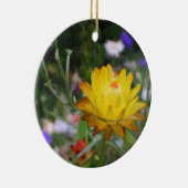 Dauerhafte Blume. Keramik Ornament (Rechts)