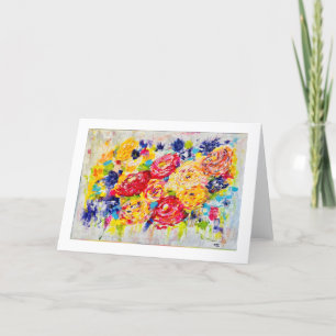 Dauerhafte Eindrücke Dankeskarte