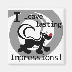 Dauerhafte Impressionen Magnet
