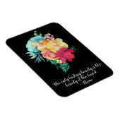 Dauerhafte Liebe Bouquet Rumi Quote Magnet (Rechte Seite)