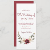 Dauerhafte Liebe Einladung (Vorne/Hinten)