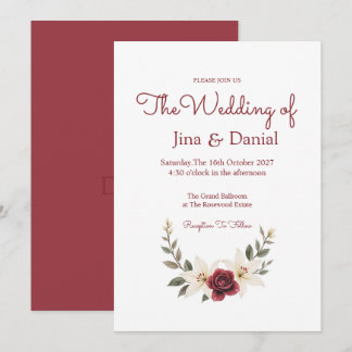 Dauerhafte Liebe Einladung