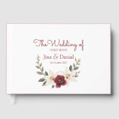 Dauerhafte Liebe Gästebuch (Vorderseite)