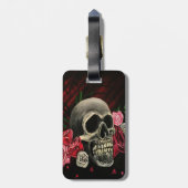 Dauerhafte Liebe Gepäckanhänger (Rückseite vertikal)