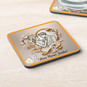 "Dauerhafte Liebe" Getränkeuntersetzer