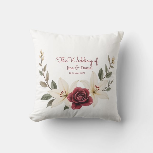 Dauerhafte Liebe Kissen (Vorderseite)