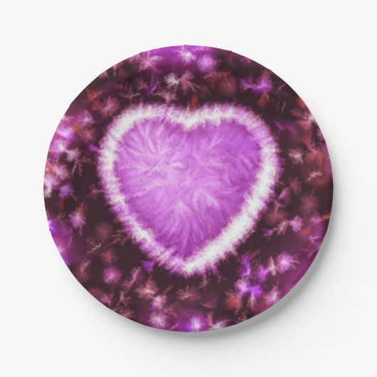 Dauerhafte Liebe Pappteller (Vorderseite)