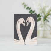 Dauerhafte Liebe Postkarte (Stehend Vorderseite)