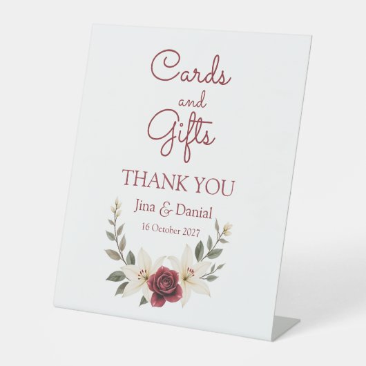 Dauerhafte Liebe Sockelschild (Vorderseite)