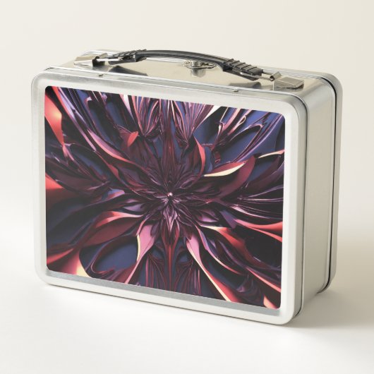 "Dauerhafte Mahlzeiten aus Metall: Behalten Metall Brotdose (Rückseite)