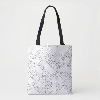 Dauerhafte und stilvolle Leinwand Tote Bag Tasche
