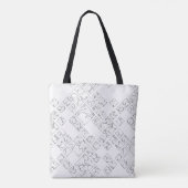 Dauerhafte und stilvolle Leinwand Tote Bag Tasche (Rückseite)
