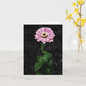 Dauerhafter Eindruck Karte (Gelbe Blume)