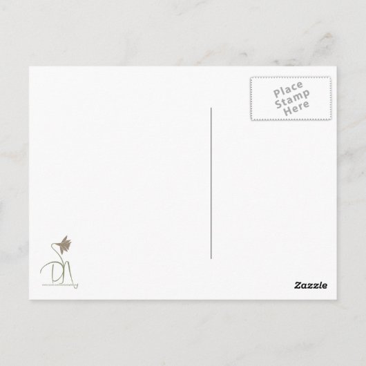 Dauerhafter Eindruck Postkarte (Rückseite)