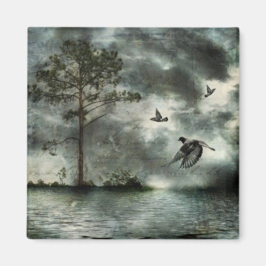 Dauerhafter Flug - Magnet (Vorne)