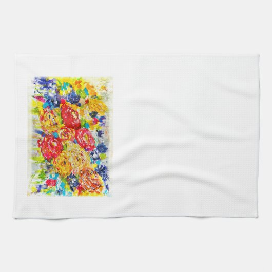 Dauerhafter Impressionen Teetuch Geschirrtuch (Horizontal)