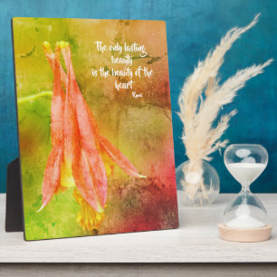 Dauerhafter Schönheitswettbewerb Inspiration Rumi Fotoplatte