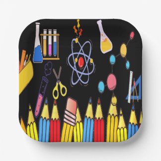 Dauerhafter Schulplatz - leicht Pappteller