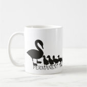 Dauerhafter Schutz von Schwänen Kaffeetasse (Links)