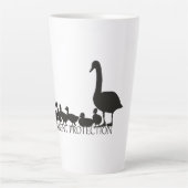 Dauerhafter Schutz von Schwänen Milchtasse (Vorderseite)