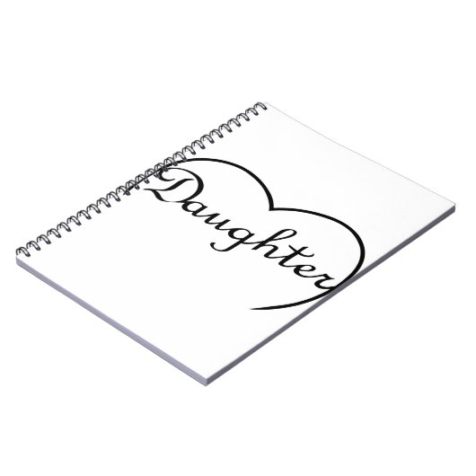 Dauerhaftes Herz Notizblock (Linke Seite)