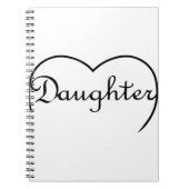 Dauerhaftes Herz Notizblock (Vorderseite)