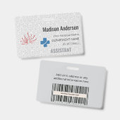 Dauerhaftes PVC-Abzeichen - Custom.Event.Corporate Ausweis (Vorder- & Rückseite)