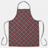 Dauerhaftes Tartan-Kariertes schottisches Muster Schürze (Vorderseite)
