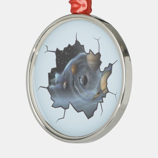 Dauerleben Ornament Aus Metall (Links)