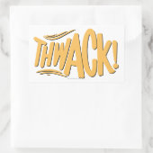 DAUERN! RECHTECKIGER AUFKLEBER (Tasche)