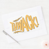 DAUERN! RECHTECKIGER AUFKLEBER (Umschlag)