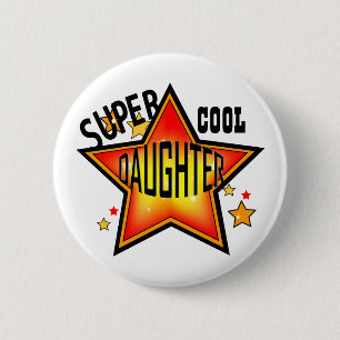 Dauername Super Cool Star Funny Button