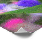 Dauernde Blume. Poster (Ecke)