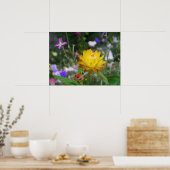 Dauernde Blume. Poster (Küche)