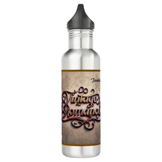 "Dauernde Embrace der Liebe" Edelstahlflasche (Links)