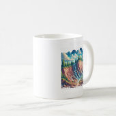 Dauernde Erde: Erosion T-Shirt Kaffeetasse (VorderseiteRechts)