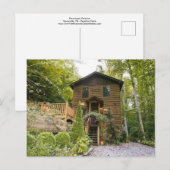 Dauerreise Hochzeitsreise Postkarte (Vorne/Hinten)