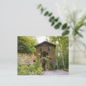 Dauerreise Hochzeitsreise Postkarte (Stehend Vorderseite)