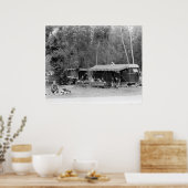 Dauerurlaub Poster (Küche)