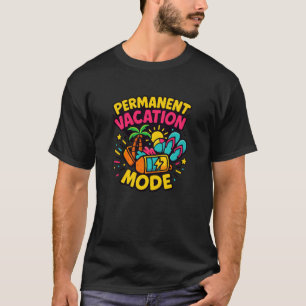 Dauerurlaubsmodus - Tropisches Shirt zum Spaß
