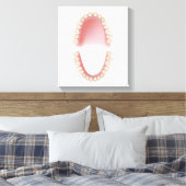 Dauerzahnarzt Leinwanddruck (Insitu (Schlafzimmer))