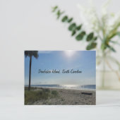 Daufuskie Island Hilton Head South Carolina Beach Postkarte (Stehend Vorderseite)