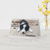 DAUGHERS "21." GEBURTSTAG MIT LIEBE Card Karte (Gelbe Blume)