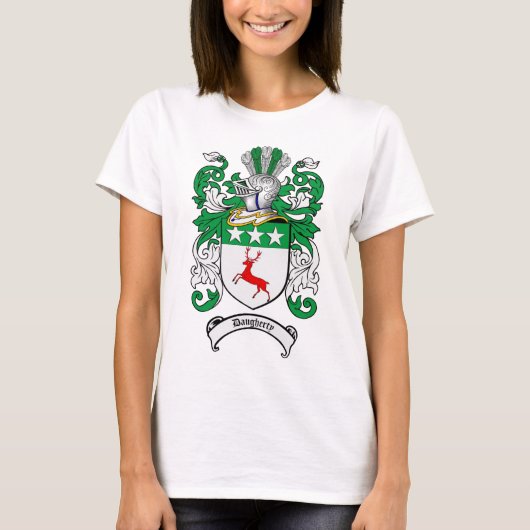 DAUGHERTY FAMILIENWAPPEN - DAUGHERTY WAPPEN T-Shirt (Vorderseite)