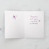 Daughter 10. Geburtstag Crazy Socks Karte (Innenseite)