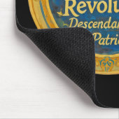 Daughter American Revolution Abkömmling Patriot Mousepad (Ecke)