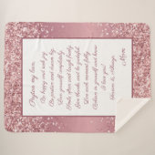 Daughter Be Happy Sherpadecke (Vorderseite (Horizontal))