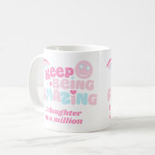 Daughter behielt, ein phantastisches Mädchen in Ro Kaffeetasse (Vorderseite Links)