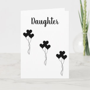 **DAUGHTER** BESONDERES "SIE" UND BESONDERES "GEBU KARTE